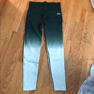 Rapid Wear green ombre leggings